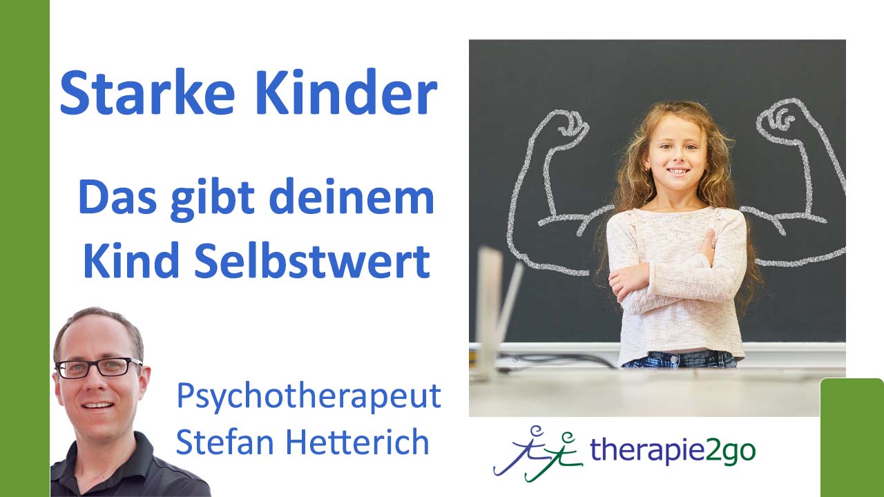 Onlinekurs zu mehr Selbstwert für dein Kind